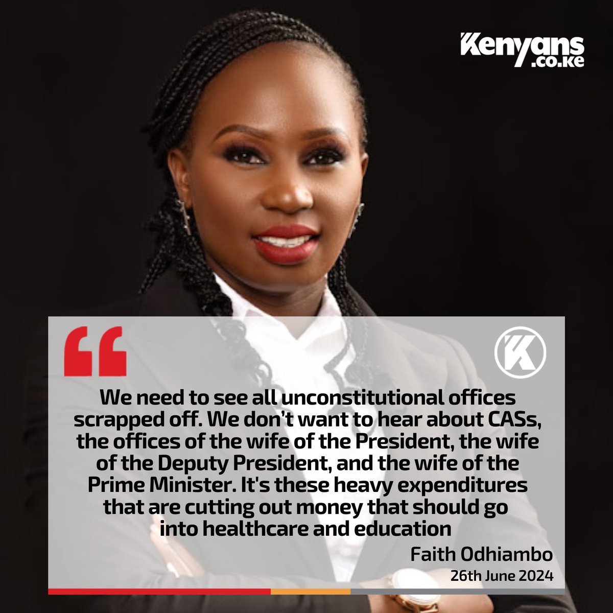 You are taxing Cancer treatment to pay for the unconstitutional offices for your wives and children! NKT! #RutoMustGo #RejectFinanceBill2024 #RoadToStateHouse #RevolutionNowOrNever #FreeKasmuelMcoure