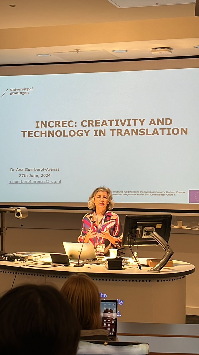 Sergi Àlvarez Vidal (@sergiavidal) on Twitter photo All prepared to listen to <a href="/AnaGuerberof/">Ana Guerberof</a> as a keynote speaker at <a href="/ctt2024/">ltidi ctt2024</a> talking about the INCREC project <a href="/EAMT_2024/">EAMT2024</a> All prepared to listen to <a href="/AnaGuerberof/">Ana Guerberof</a> as a keynote speaker at <a href="/ctt2024/">ltidi ctt2024</a> talking about the INCREC project <a href="/EAMT_2024/">EAMT2024</a>