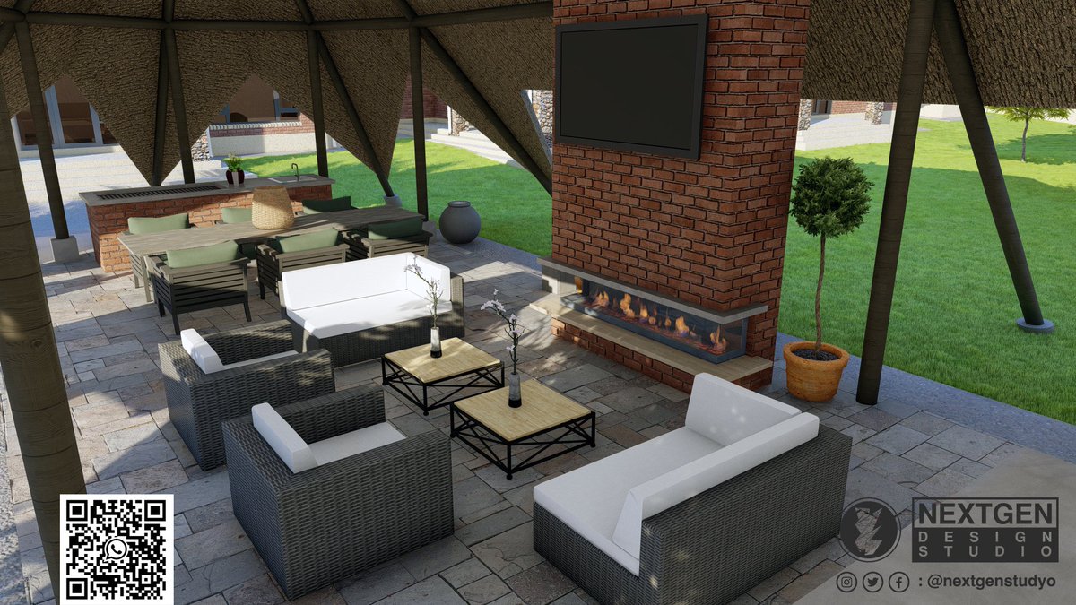 nextgenstudyo's tweet photo. Are you looking forward to building an outdoor entertainment space or just a chillspot within your yard, look no further than us! 
Below we showcase one of our Thatched Gazeno design with a bar area. Suitable for your weekend chills with friends or family.
#NextGenDesignStudio https://t.co/yfgdSSWZef