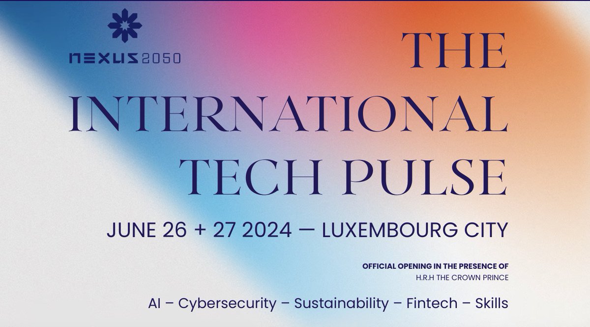 @Nexus2050Lux panel with <a href="/Adniewinski/">Adam Niewinski</a> <a href="/DavidShrier/">David L. Shrier</a> <a href="/daviddana1/">David Dana🎗️</a> Pierre Festal shed light on: 
Growing Interest in #DeepTech as innovation accelerates. 
More #investment rounds are focused on DeepTech, unlike the slower-growing enterprise software