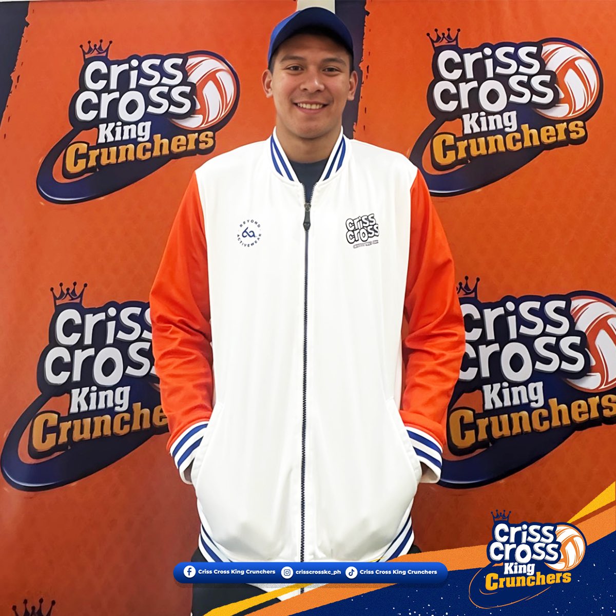 crisscrosskc_ph's tweet photo. The wait is over! 😉

Unveiling our new criss cross lethal outside spiker, Nico Almendras! 👑

Get ready to witness his electrifying spikes and agility on the court! 

#CrissCrossKingCrunchers #RebiscoVolleyballPH https://t.co/SB9cvr9R39