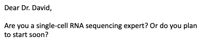 DrAndreDavid's tweet image. Not sure what gave you that idea as I can barely distinguish RNA from DNA without counting strands.
#PredatoryConferences