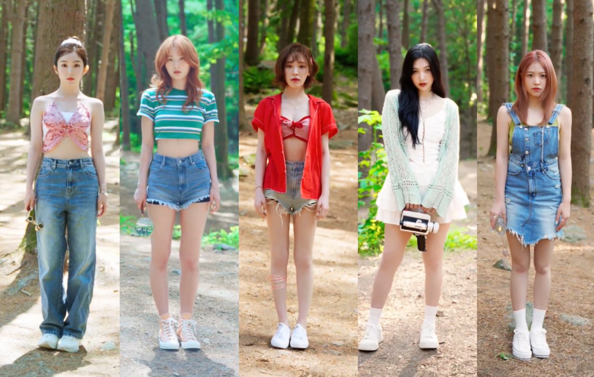 ไอรีน - กล้องส่องทางไกล
ซึลกิ - แว่นขยาย
เวนดี้ - เครื่องประดับ
จอย - กล้องวิดีโอ
เยริ - น้ำหอม
ถือคนละอุปกรณ์ ไอรีนส่อง น้องกิปลอมแปลง เวนดี้ปล้น จอยบันทึก เยริกลบหลักฐาน มีความแอบเบียว ตั้งแต่แม่ติ่งหนู แม่ก็เบียวขึ้นทุกวัน