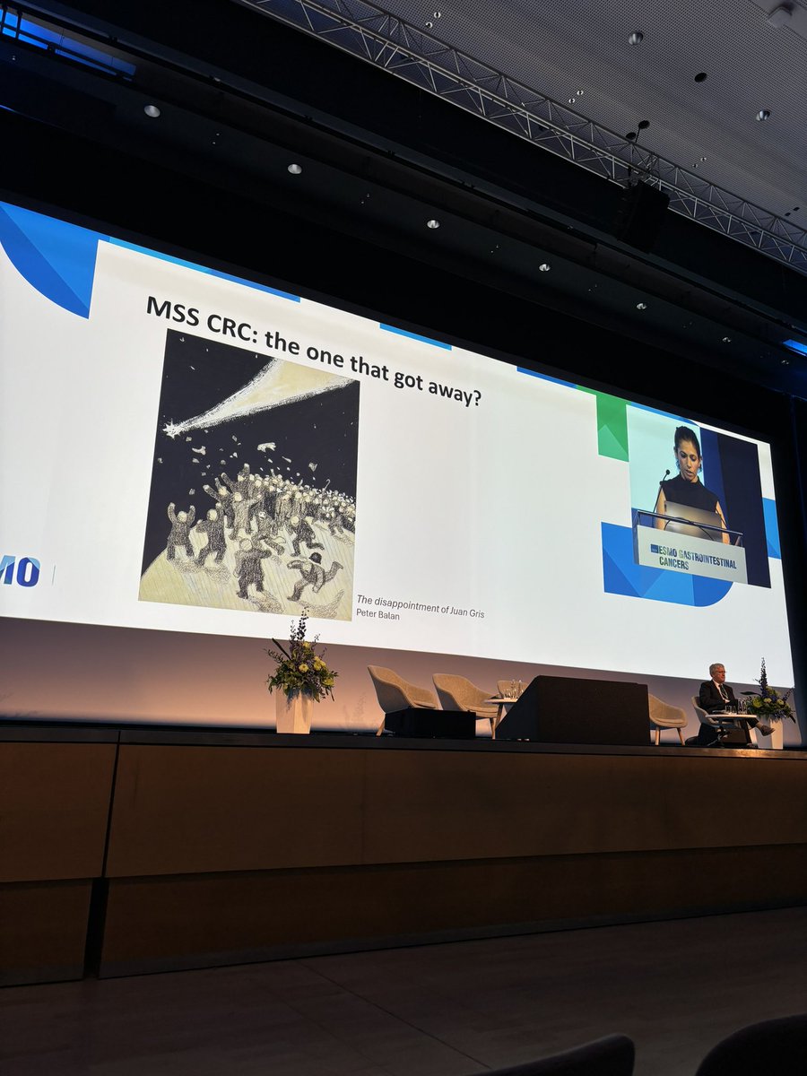 martweetings's tweet image. pMMR Colorectal cancer
Stunning Keynote Lecture by @MyriamChalabi
✨✨✨