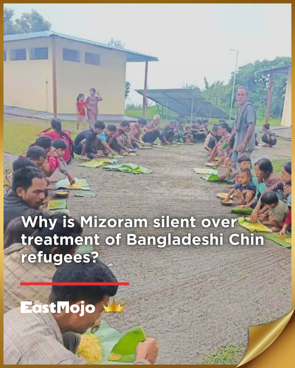 #Mizoram has warmly welcomed refugees from #Myanmar, yet it quietly allows the forced return of #Bangladeshi refugees. The newly established #ZPM government faces heavy criticism from the former ruling party, #MNF, for its inaction. 🤐

Discover why Bangladeshi refugees are not