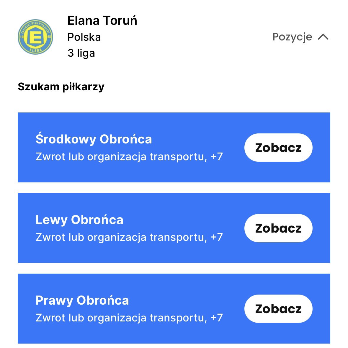 ProPlaymaker's tweet photo. Kluby szukają piłkarzy! Odwidź naszą platformę https://t.co/Jjky8KpQY7 i zmień klub za pomocą kilku kliknięć https://t.co/3Eo9ITXUCm