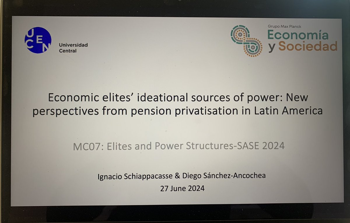 i_schiappacasse's tweet photo. En un momento más vamos con jornada doble aquí en el @SASE_Meeting. 😊

Junto a @GChouhy estaremos presentando nuestro trabajo junto a los grandes @dsanco y Rodolfo Quiroz, en la University of Limerick, Irlanda @UL.

@EsocUcen #SASE2024 https://t.co/z7oxMVubVu