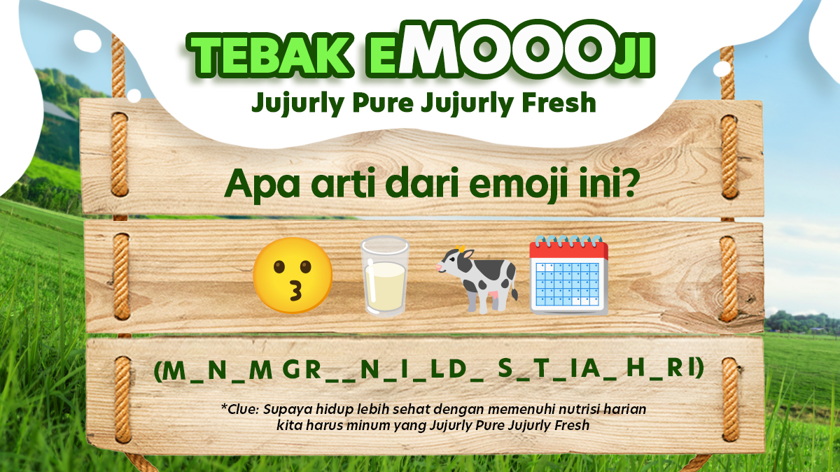 Jangan ngaku jago tebak-tebakan kalo belum ikutan kuis yang satu ini!

Ayo coba ditebak, nanti yang bener bakal MIMIN KASIH E-WALLET 100K

Let’s gooo 💚

#Giveaway #GiveawayAlert #KuisBerhadiah