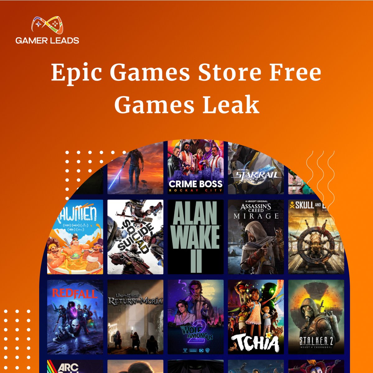 GamerLeadss's tweet photo. Stay updated on the latest Epic Games Store free games leak. Discover upcoming free titles and plan your downloads!

𝐑𝐞𝐚𝐝 𝐌𝐨𝐫𝐞: https://t.co/r93F7NxQFs

#EpicGamesStore #FreeGames #GamingNews #GameLeaks #VideoGames #PCGaming #DigitalGaming #GamerCommunity https://t.co/C30MZEgaGl