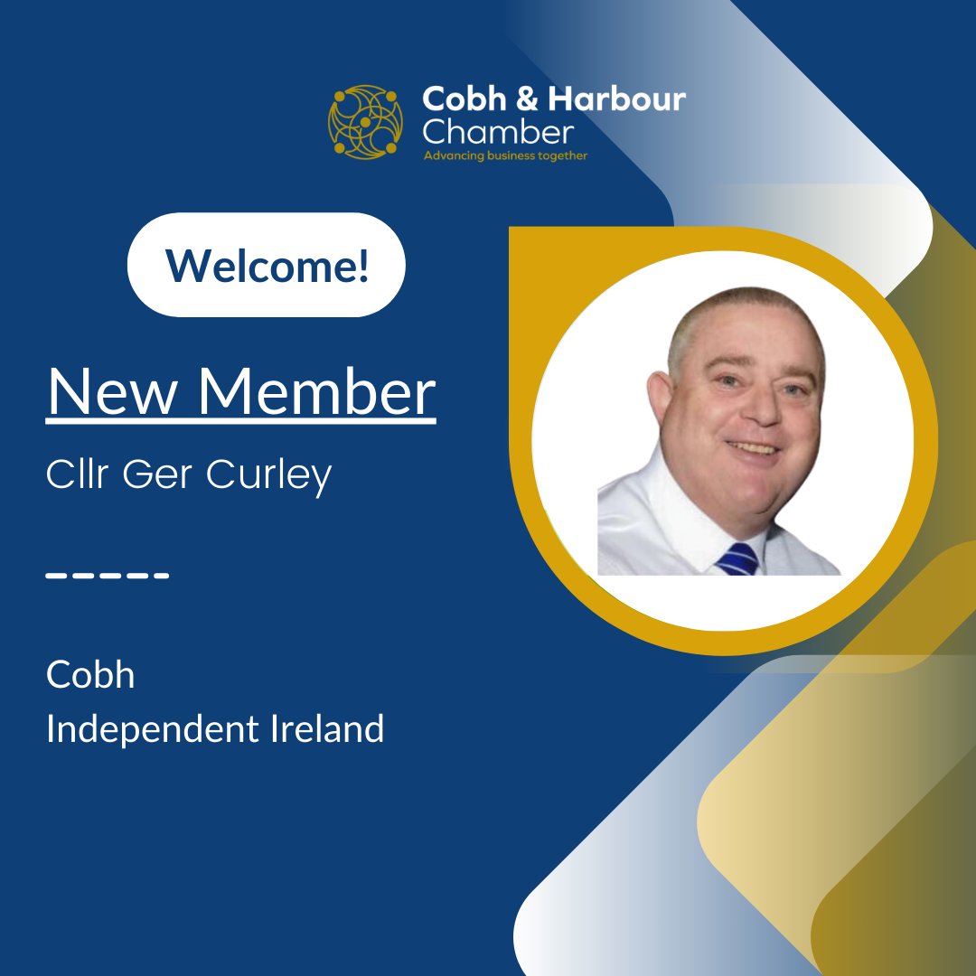 CobhHarCham's tweet image. Cobh &amp;amp; Harbour Chamber would like to extend a very warm Welcome to Ger Curley as they start their membership journey with us!

@GerardBCurley

#NewMember #GerCurley #LocalCandidate #CobhLEA