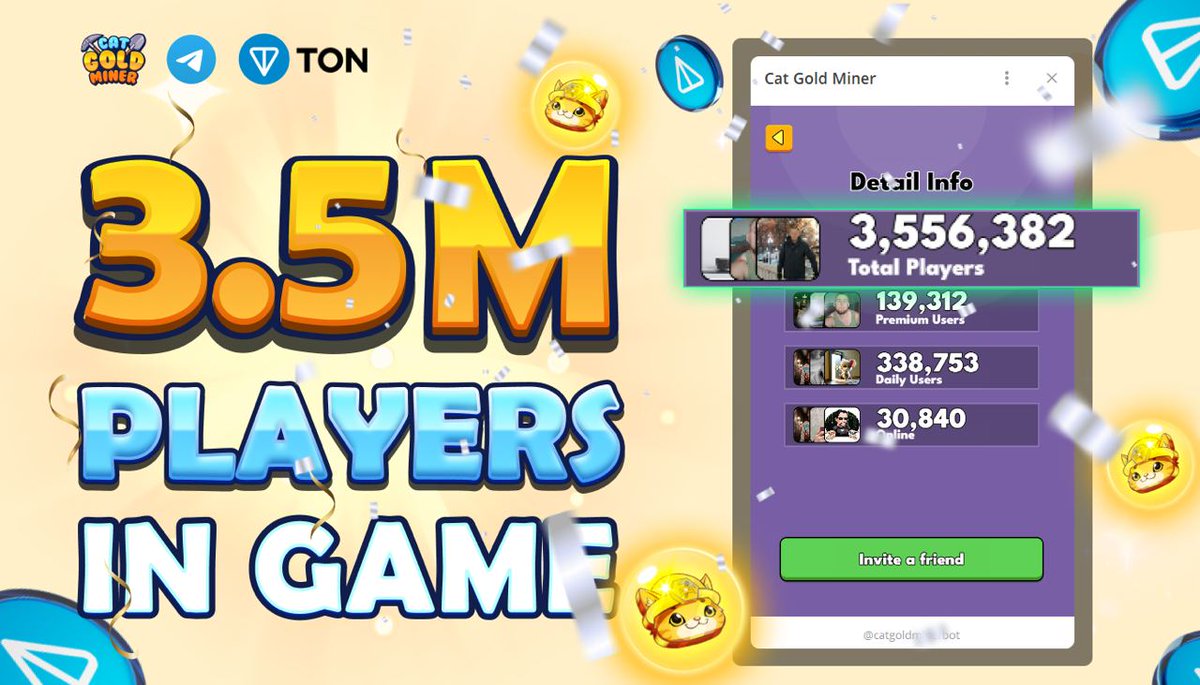 Cat Gold Miner tweet media
