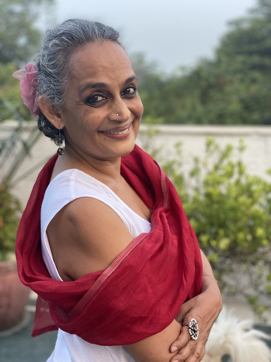 News from London! Our writer Arundhati Roy gets PEN Pinter prize, awarded annually to a writer who casts an “unflinching, unswerving” gaze on the world and shows a “fierce intellectual determination … to define the real truth of our lives and our societies!”… this photo by me!
