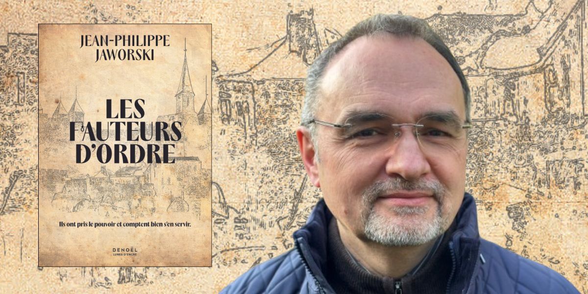 Babelio's tweet photo. Face à l’actualité électorale, Jean-Philippe Jaworski, l’un des fleurons de la fantasy française, s’engage avec une nouvelle, qui résonne comme une alerte sur l’avenir de nos démocraties : 'Les Fauteurs d’ordre'.

Découvrez cette nouvelle inédite : https://t.co/aWvEPI1BR2 https://t.co/gW95eB0orw