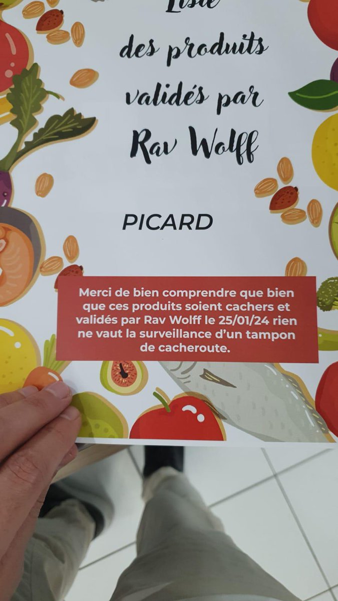 lbpcacheres's tweet photo. Contrepèterie belge: il fait beau et chaud !
Rav Wolff nous confirme avoir autorisé tous les produits Picard apparaissant sur ces photos!
Bon appétit ! https://t.co/vSWQMFk3HK