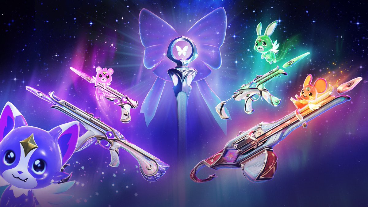 TheOnlyRileigh's tweet photo. ♡ guys thoughts on new bundle? 😚
#valtwt #twitch #streamer #valorant #ranked #bundle #evoridreamwings https://t.co/f0VaJkgDra