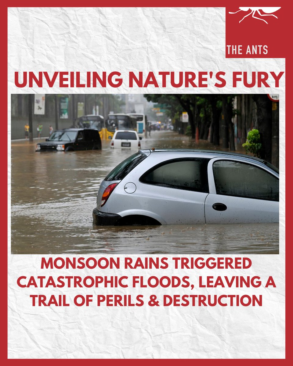 theantsofficial's tweet photo. 1/6

The Costliest Disaster!

Let's not ignore those deadliest memories, rather understand &amp; develop sustainable practices to mitigate future disasters.

#floods #naturaldisasters #Monsoon #THEANTS https://t.co/cEmwHjDUHO