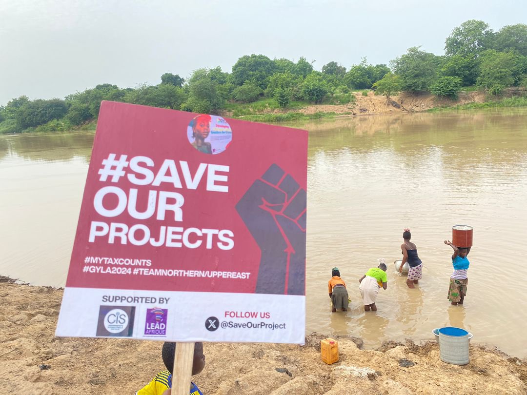 SaveOurProject's tweet photo. GYLA fellows will visit abandoned projects in the five Northern regions, including Pwalugu Dam and Yendi Water Project, to advocate for their completion. The goal: a better future for Ghana's youth. #SaveOurProjects https://t.co/y0yGt3wjNy
