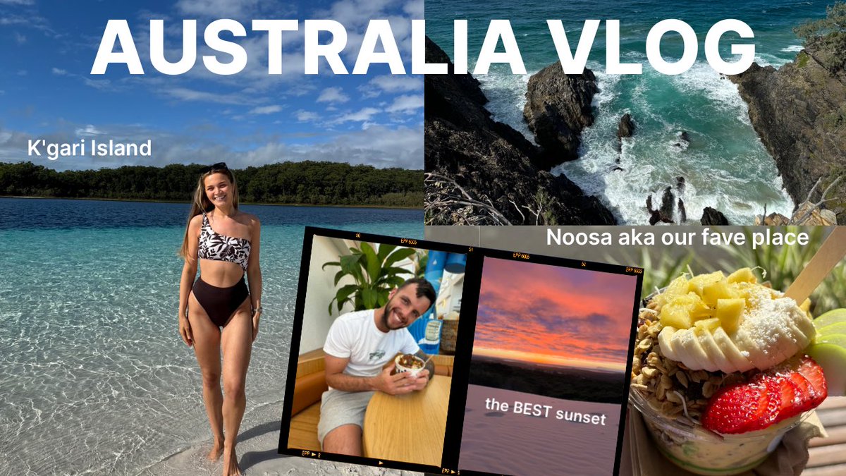 Our new fave place in Australia... we saw DOLPHINS and visiting K'gari | AUSTRALIA VLOG
youtu.be/HSccy5GWlnc