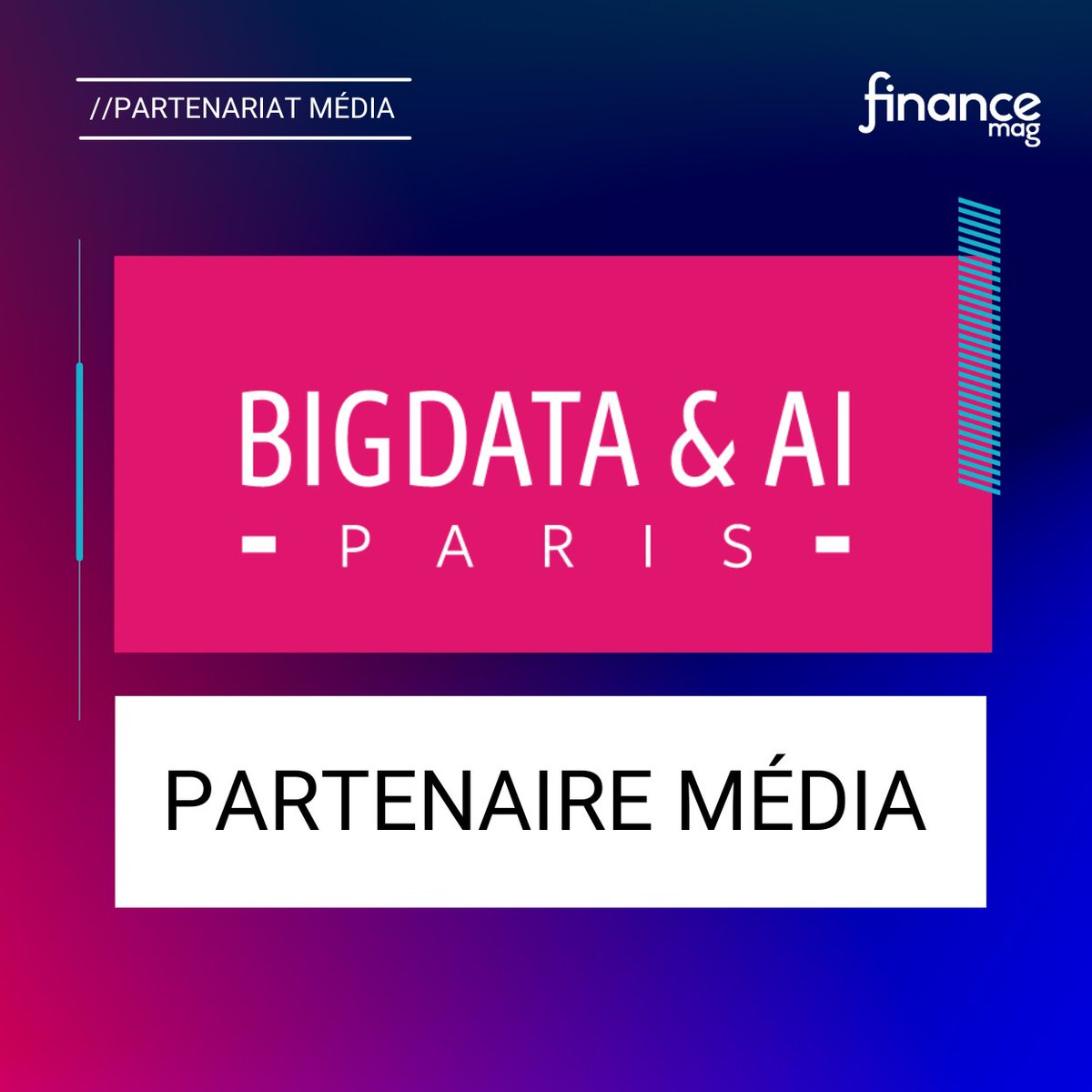 Mardi 15 et mercredi 16 octobre rendez-vous avec notre partenaire <a href="/bigdataparis/">BIG DATA & AI PARIS</a> pour un événement de grande envergure au palais des congrès à Paris Expo Porte de Versailles. 🗓️

Au programme : conférences, ateliers, sessions tech et pitchs startups vous y attendent ! 🙌