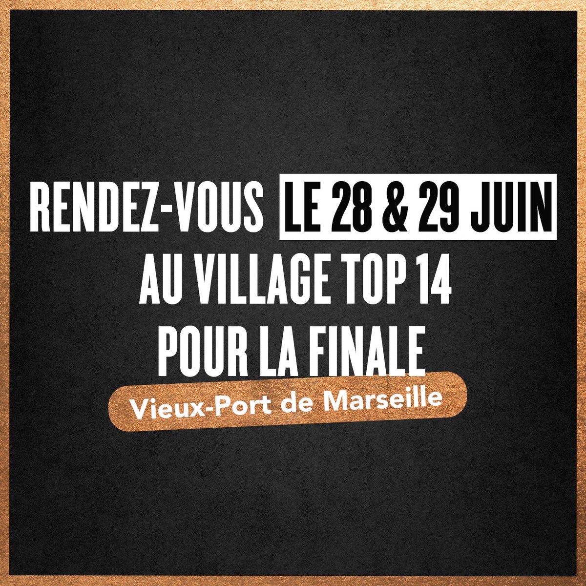 top14rugby's tweet photo. Oh minot, du Vieux-Port jusqu’aux calanques, Y’a Match entre Marseille et le Rugby 🤜🤛
Les 28 et 29 juin, fonce au Village #TOP14 sur le Vieux-Port pour vivre l’ambiance rugby !
#YaMatch #rugby #Marseille #FinaleTOP14 https://t.co/w1vxC7Dawc