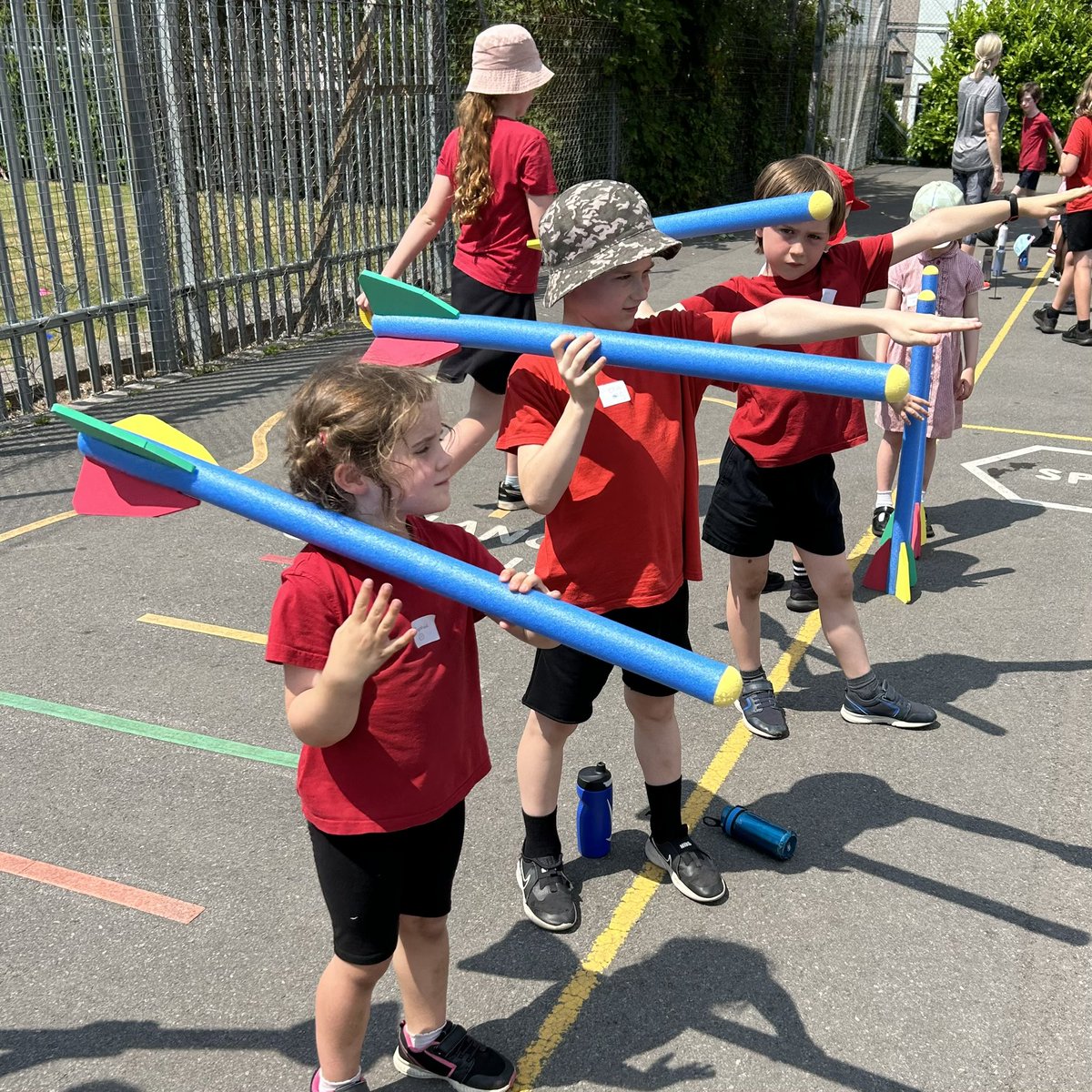 luckwellprimary's tweet photo. This week is Sports Week and to celebrate, children took part in some Summer Olympic Games. A great afternoon had by us all. #Luckwell @ExcaliburAT 🫶 https://t.co/2EltBipYjh