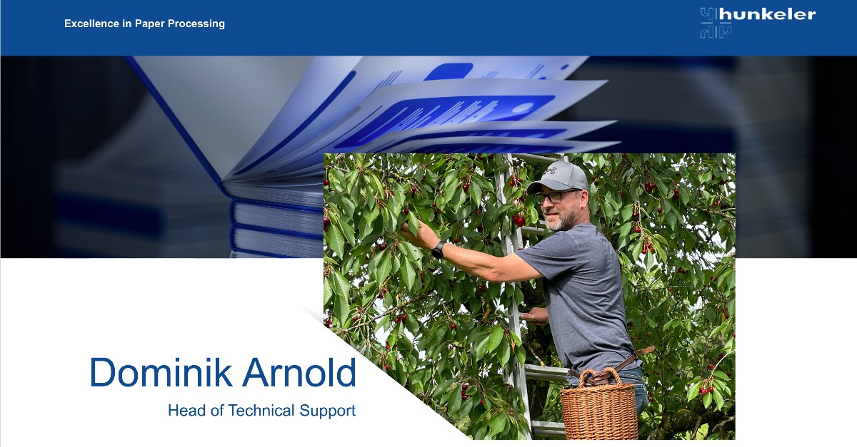 hunkelerag's tweet image. We introduce:
Dominik Arnold - Head of Technical Support

Dominik&apos;s career at Hunkeler AG began back in 1988 with an apprenticeship as a machine mechanic. Today, he is Head of Technical Support, ensuring customer satisfaction on a daily basis.

#hunkeler #service #wearehereforyou