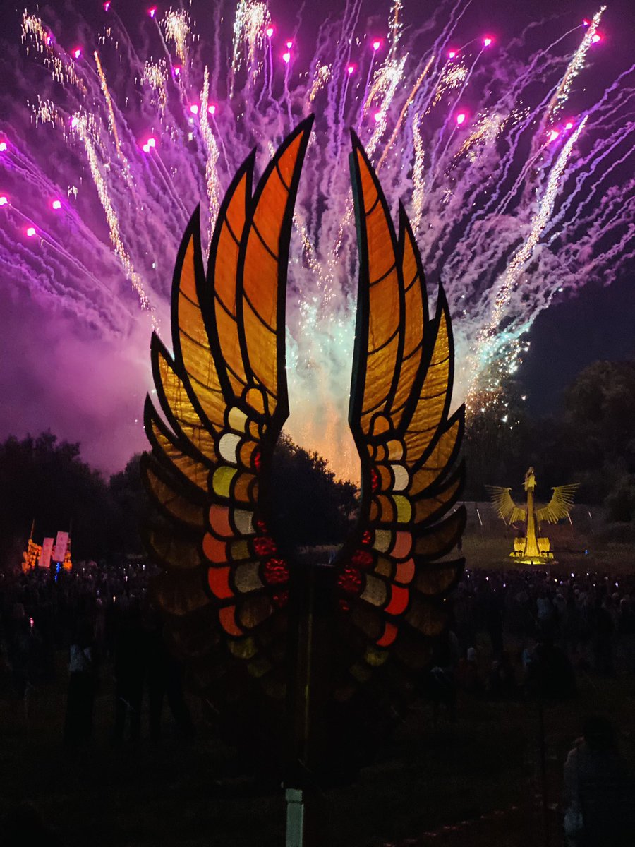“Goodbye Mum” by Edgar Phillips 2024 #GlastonburyFestival #wings #peacegardens