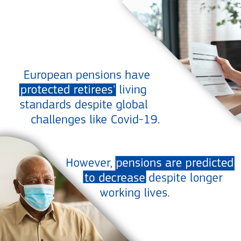 EU_Social's tweet photo. 💸Curious about the future of pensions?
 
📅The 2024 Pension Adequacy Report is presented at today's high-level conference on longevity.
 
Explore the key findings and see how the EU🇪🇺 tackles inequality.
 
👐Together, we can lift 15 million people out of poverty by 2030.

@Ecfin