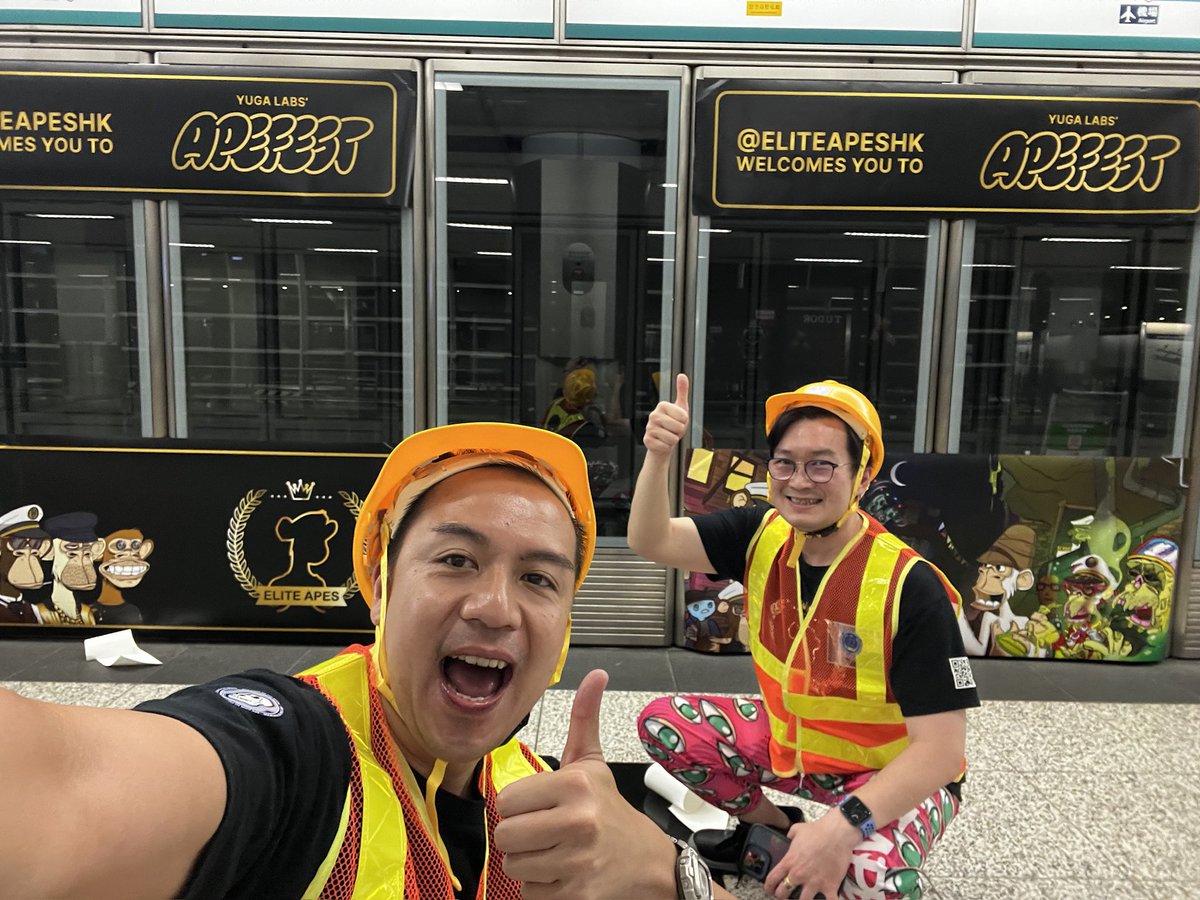 Jason Au (@jasonjape) on Twitter photo OMG!!!! <a href="/BoredApeYC/">Bored Ape Yacht Club 🍌</a> #apefest! Our airport welcoming made it to the finalist of “Advertising Best of the Best award” amongst with unbelievable brands.
Gotta do a 7min on stage presentation to the judges.
Throw in some ideas family!! This is huge for web2 to understand us. OMG!!!! <a href="/BoredApeYC/">Bored Ape Yacht Club 🍌</a> #apefest! Our airport welcoming made it to the finalist of “Advertising Best of the Best award” amongst with unbelievable brands.
Gotta do a 7min on stage presentation to the judges.
Throw in some ideas family!! This is huge for web2 to understand us.