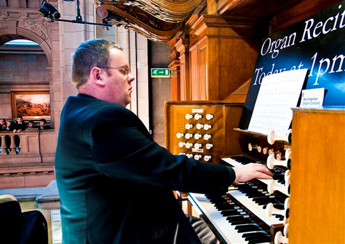 Kelvingrove Art Gallery and Museum (@kelvingroveart) on Twitter photo 🎵 Sunday 30 June 3pm. Organist Gordon Cree, known as "The Marvel from Darvel", will play his ‘A to Z of Music’ playlist with a tune for every letter of the alphabet 🎹 Pop in and have a listen!
#PeopleMakeKelvingrove #Expression @CreeMusic <a href="/GordonCree/">Gordon Cree</a>
Image Credit: Gordon Cree 🎵 Sunday 30 June 3pm. Organist Gordon Cree, known as "The Marvel from Darvel", will play his ‘A to Z of Music’ playlist with a tune for every letter of the alphabet 🎹 Pop in and have a listen!
#PeopleMakeKelvingrove #Expression @CreeMusic <a href="/GordonCree/">Gordon Cree</a>
Image Credit: Gordon Cree