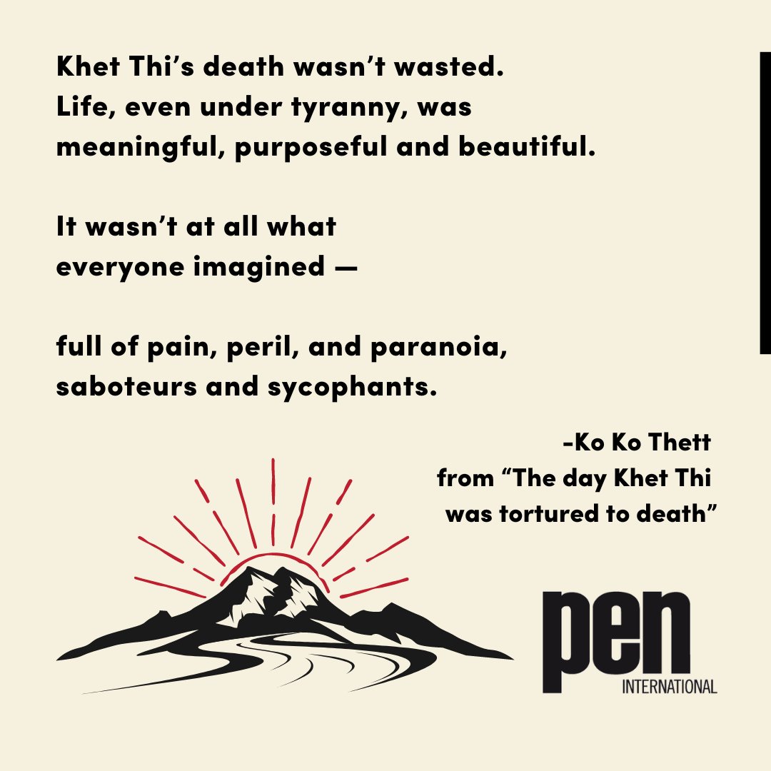PEN International tweet media