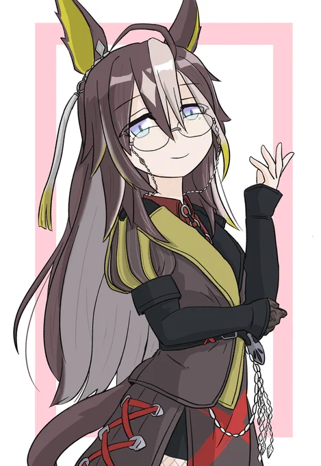 「描けば出る」というおまじないのためにちまちま描いてたけどお迎えできたのでヨシ!#ウマ娘 #ドリームジャーニー 