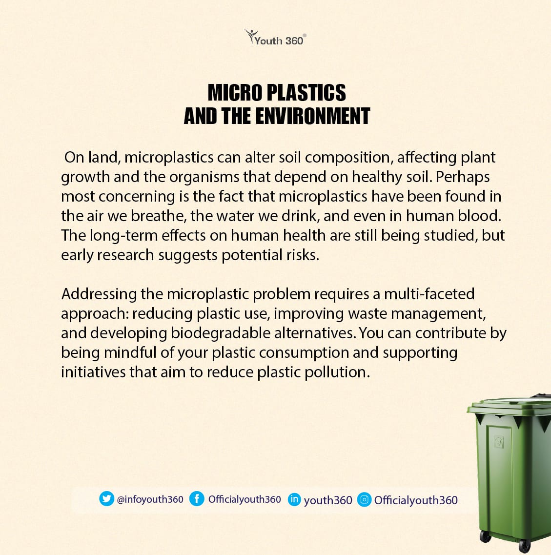 infoyouth360's tweet photo. Hello Leaders 😁
Here is a write up to educate us on the huge impact our polyethylene bags and plastics have on our oceans and wildlife.
Let's raise awareness and take action to reduce plastic pollution! 🌊🐠
#MicroplasticsAwareness #EnvironmentalProtection #SaveOurOceans https://t.co/bMLxgSqqqN