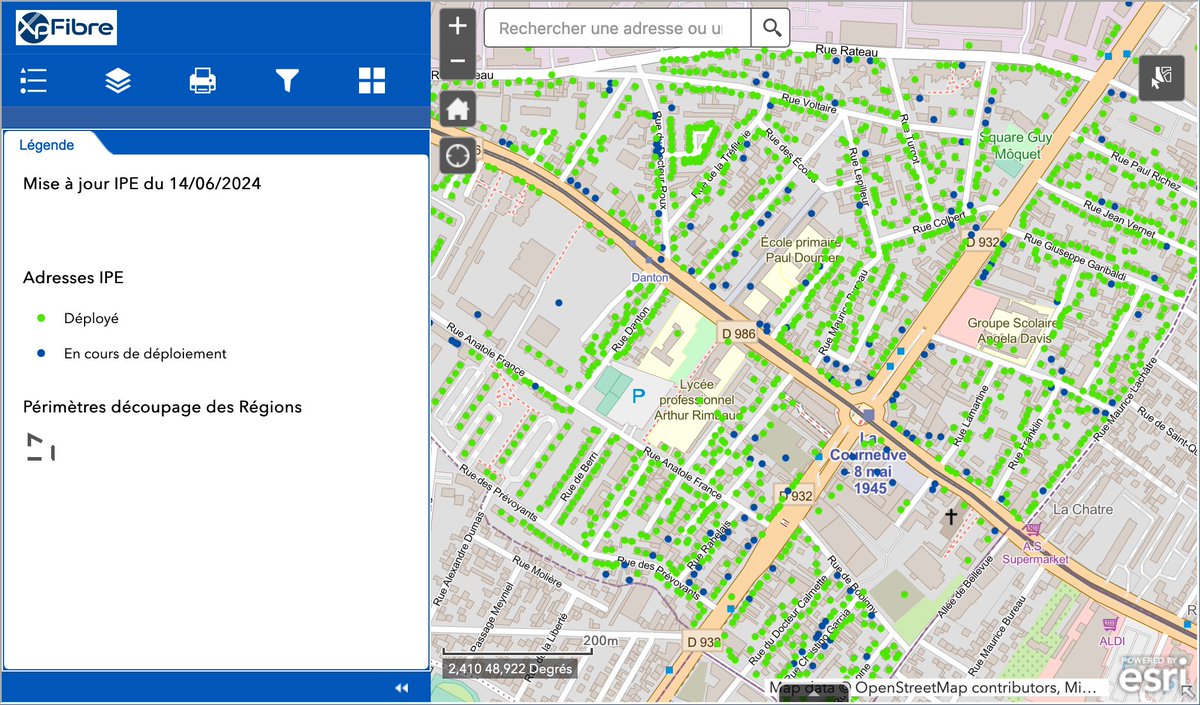 93120_4Routes's tweet image. @YohannElice, en tant qu'élu à la Ville #Numérique @La_Courneuve, pourriez-vous informer les habitants de l'avancement des travaux d'@xpfibre ? Trop d'adresses aux Quatre-Routes où le déploiement  est "en cours" depuis des années... #Acerp