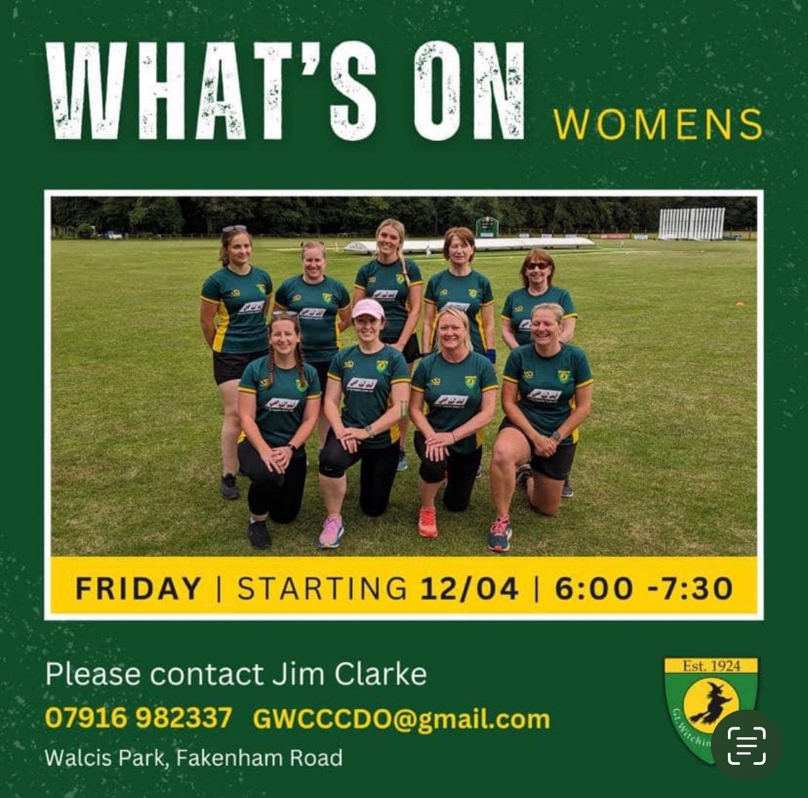 GtWitchinghamCC's tweet image. Half way through the junior coaching season we go from April to September in the summer 💚💛

For more details on how to join please contact Jim Clarke on 07916982337 or gwcccdo@gmail.com

#spreadtheword