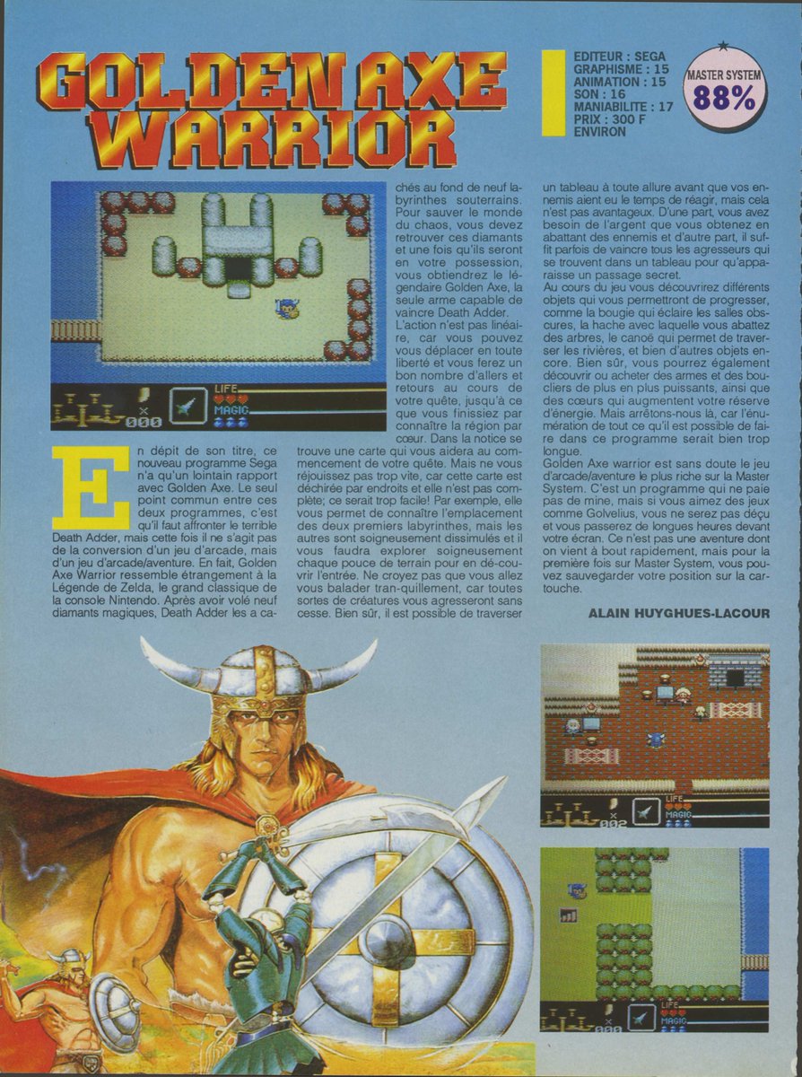 AllmightoFranky's tweet photo. Les tests à la pelle encore avec l'excellent #GoldenAxeWarrior sur la #MasterSystem,#BubbleBobble sur la portable de #Nintendo et de la #Megadrive avec #Kageki et #Wardner!! 4/5 https://t.co/eazjXA3Xrg