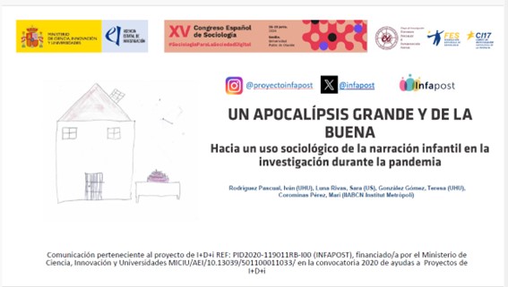 Viendo el listado de comunicaciones del XVCongreso de Sociología de la <a href="/FES_Sociologia/">FES Sociología</a> me queda claro que la Academia también ha pasado página: casi no hay rastro ya de la #pandemia en nuestro radar investigador, tampoco en temas de infancia, salvo la aportación de <a href="/infapost/">proyecto I+D+i INFAPOST</a> .