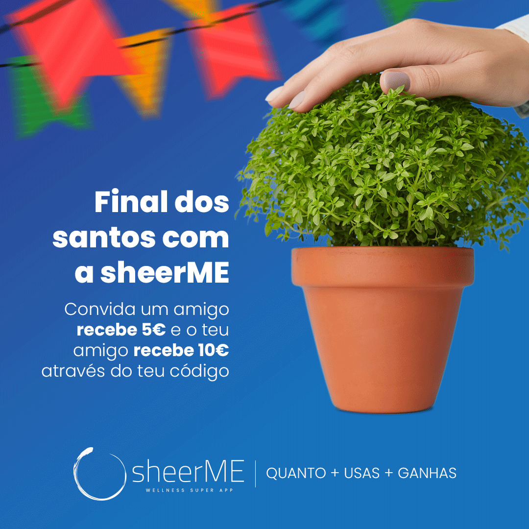 📣CONVIDA OS TEUS AMIGOS📣

➡️Por cada amigo que se inscrever com o teu código, recebes 5€ na tua wallet

➡️Quem é convidado ganha 10€ por se ter inscrito na sheerME➕10€ através do teu convite. 

Convida já! ➡️ sheerme.com/invite

*Válido até 30/06/2024 às 23h59m