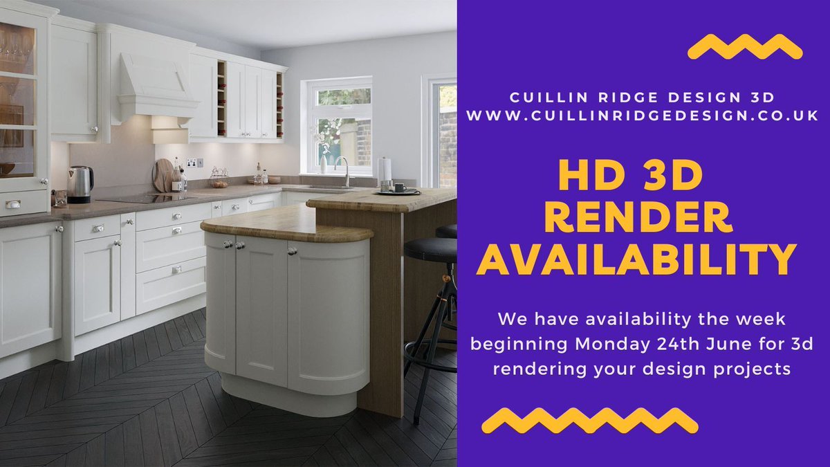 Cuillin Ridge Design 3D Rendering Service tweet media