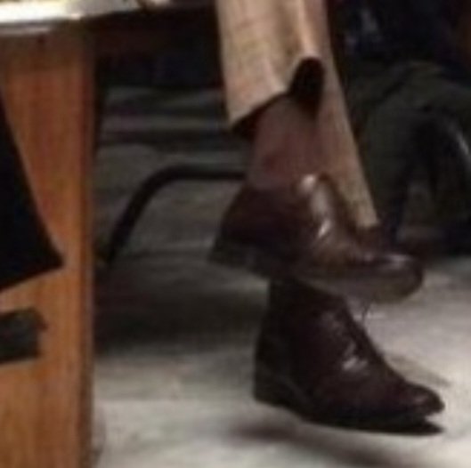 Do you know what I'm thinking?
I'm thinking about him stepping on me. I should ask him