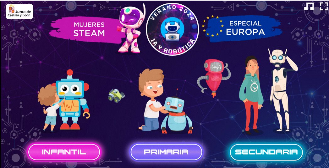 🤖🧠¿Has probado ya el nuevo escritorio de verano de <a href="/educacyl/">Educación JCyL</a>? ¡Sigue aprendiendo con juegos sobre IA y robótica a través del siguiente enlace! 

🔗educa.jcyl.es/profesorado/es…