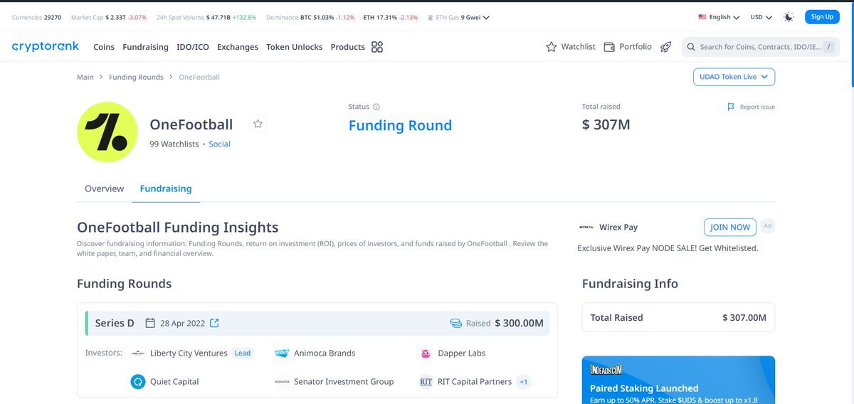 SecretoDefi's tweet photo. La posibilidad de farmear airdrops desde la etapa inicial seguirán apareciendo si o si, tanto en mainnet cómo en testnets 😉

Es por eso que hoy traigo una oportunidad para participar en un farmeo TOTALMENTE GRATIS ‼️

Si, se trata de una testnet que ha levantado nada más y nada menos que +$300M 🤯

No sólo eso si no que algunos de sus partners son Adidas, Animoca Brands, etc

Así que, vamos con el paso a paso 👇

· Regístrate con tu wallet: 

🔗 https://t.co/ekn4N93KRv

Simplemente con este registro habrás obtenido 300 BALLS (balls = puntos = tokens)

· Ahora, en la sección activites, vas a poder ir completando acciones para conseguir más balls

En cada tarea te va a poner cuanto vas a conseguir, son todas off-chain en X, Warpcast...

Tienes un check-in diario donde puedes conseguir 5 balls, así que si te quieres diferenciar de momento, ese es el punto 

Además, si eres futbolero puedes jugar a la quiniela en esta Euro2024 y empezar a ganar tokens $DEGEN 🪂

De momento hay poco más de 100k wallets haciéndolo así que dadle caña 🔥

Podrás ir viendo tu posición en el ranking que hay

Podéis dejar vuestras invitaciones en los comentarios del post y ayudaros entre vosotros 💪

¡Eso es todo!