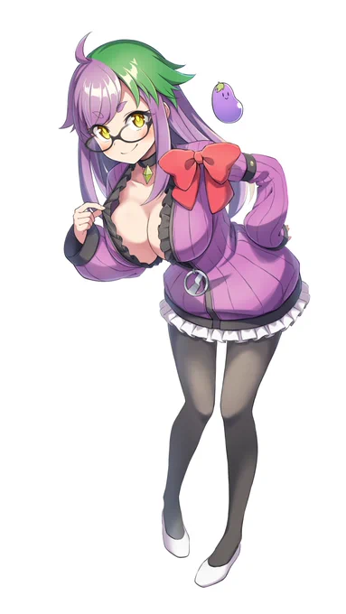 skebにて照瑚なすさんを描かせていただきました! (納品させていただいたものに一部消し忘れがあって申し訳ありません…)#skeb