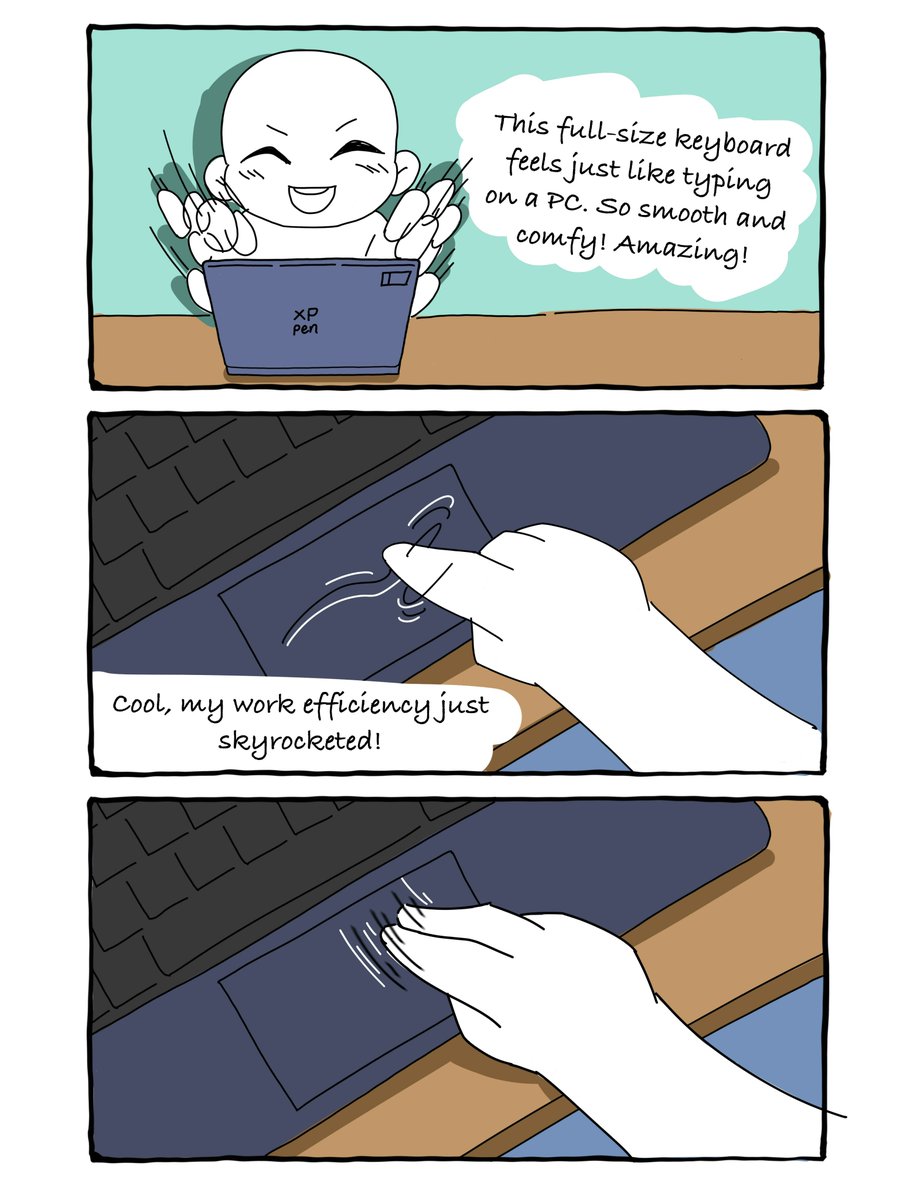 xppenusa's tweet photo. Take it home, plug it in and start to bloom! 🎉🔥
Gear: #XPPen ACK08 Keyboard for Magic Drawing Pad
Shop on the USA store🔍https://t.co/ozkejTC0U5
#xppennewlaunch #xppenusa #keyboard #digital #magicdrawingpad #smartkeyboard #comic #ack08 https://t.co/TX4W8EgiMh