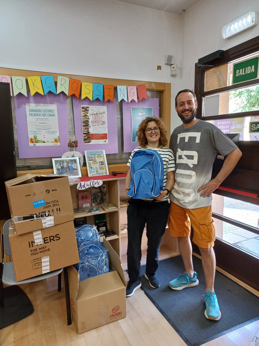 Desde Fundación El Tranvía queremos agradecer el gesto y la implicación de las personas que forman parte de la empresa <a href="/RedeiaCorp/">Redeia</a>, por pensar en la Fundación y principalmente en la infancia. Ayer recibimos con ilusión una donación de mochilas con material escolar.
Muchas gracias