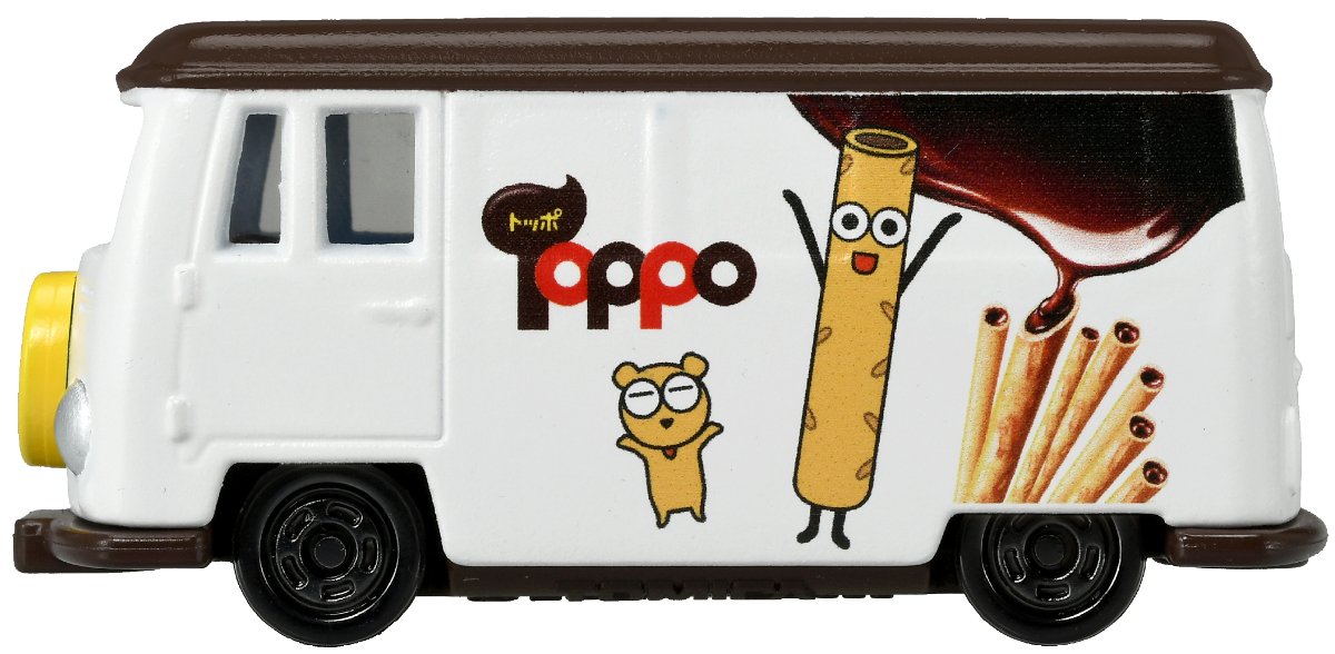 コアラのマーチ」などロッテのお菓子と 「トミカ」がコラボ✨全4商品が