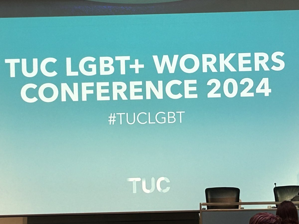 At Congress House as a delegate for TUC LGBT+ workers conference 2024 #TUCLGBT