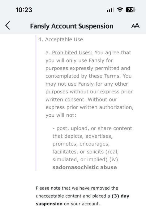 Uh oh &hellip;&hellip; whoops ! Sorry fans , My fansly will be down for 3 days 😫🤦🏻&zwj;♀️ https://t.co/cyK6FndS34