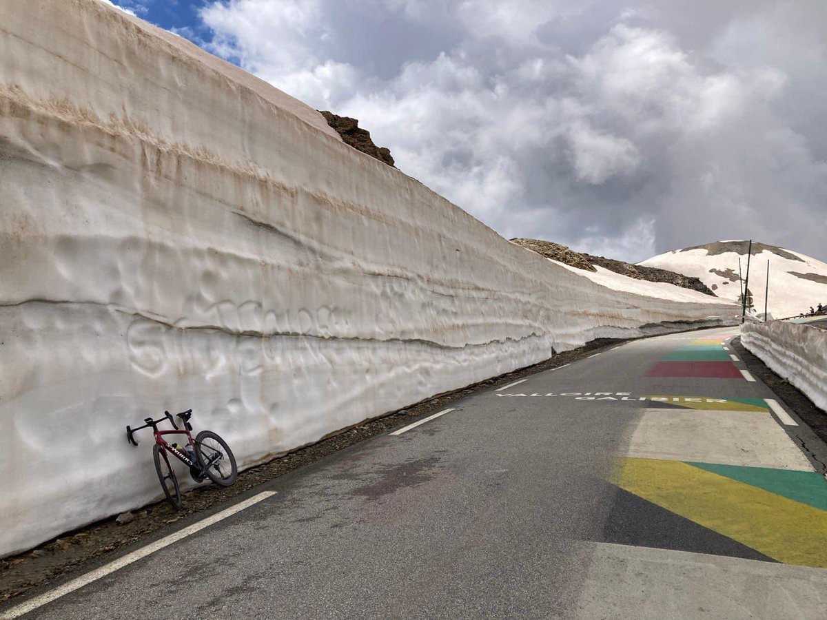 Pleased to see that the Col du Galibier is now clear for the 4th stage of the #TDF2024 on Tuesday next week.