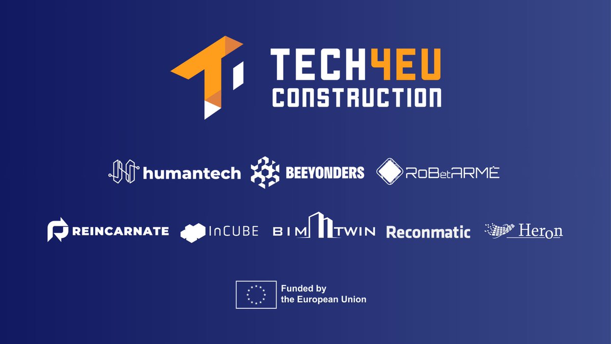 reconmatic's tweet image. 👉 2 great 📕 publications on #EnergyEfficency, #RenewableEnergy, and #InnovationTechnology by 📜 #Tech4EUConstruction, @incubeeu project  &amp;amp; @beeyondersEU.
@HumanTech_EU @robetarme @HERON_project @Bim2Twin @reconmatic @ReincarnateEU🏗️👷‍♂️
👀reconmatic.eu/post/30-must-r…